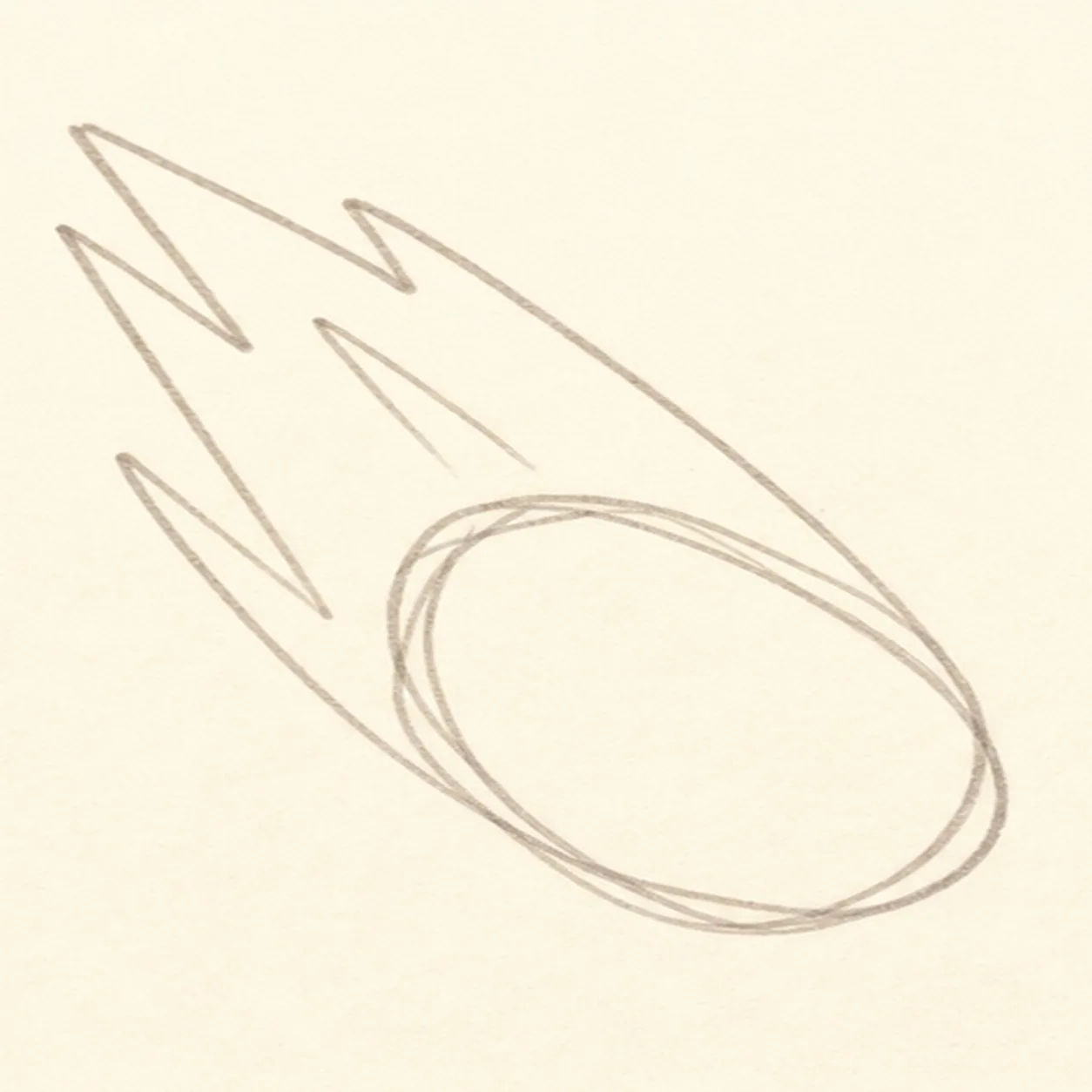 Aim the asteroid stage for how to draw an asteroid doodle