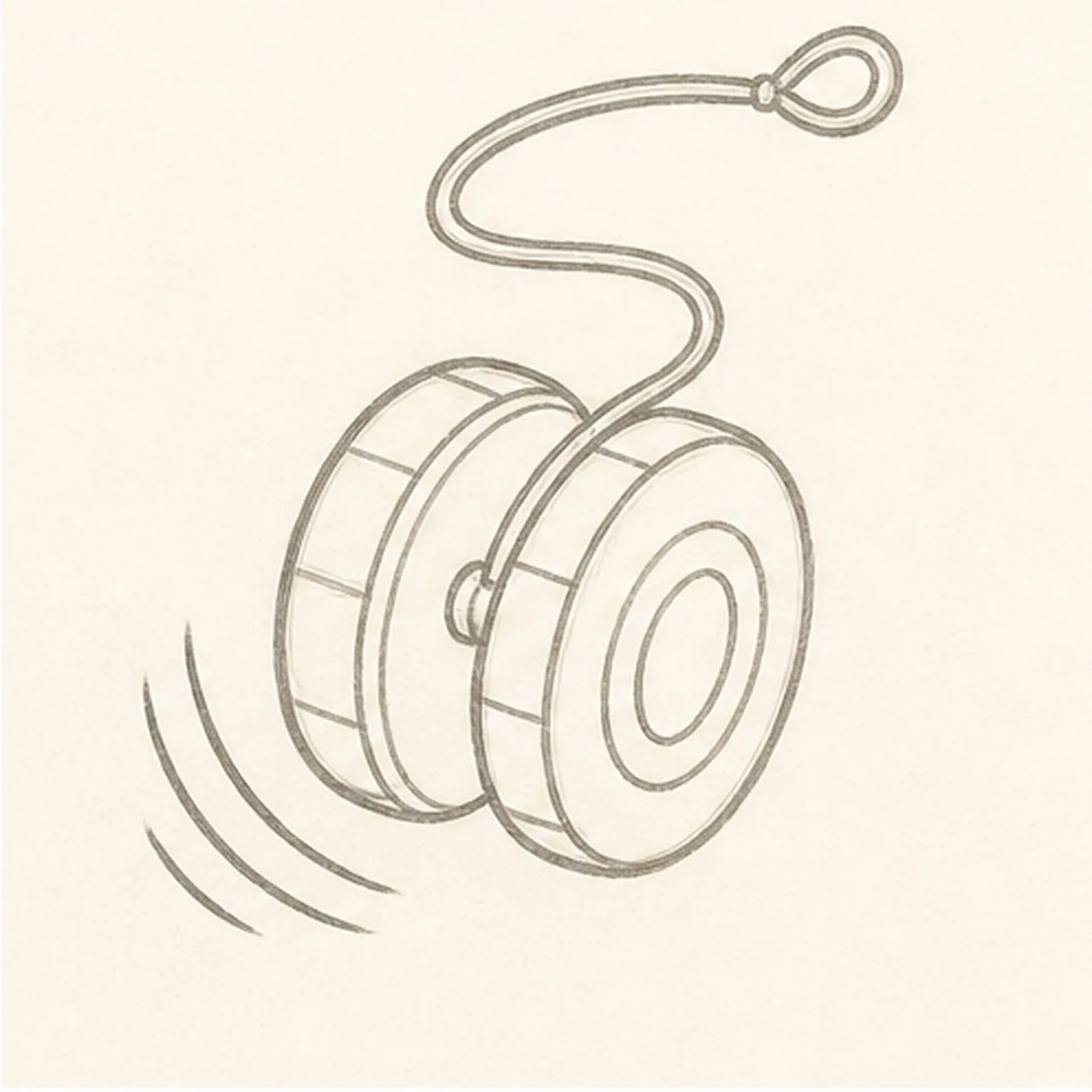 Add rings and motion stage for how to draw a yo-yo in motion