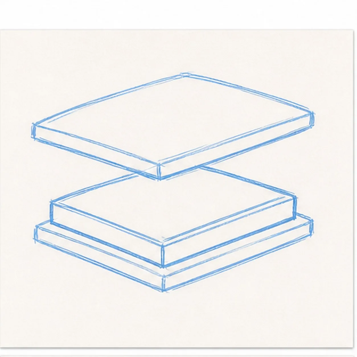 Lay in chocolate stage for how to draw a graham cracker s'more doodle