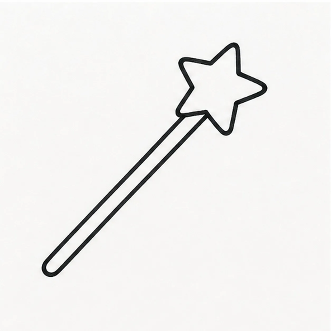 Add the star stage for how to draw a magic wand