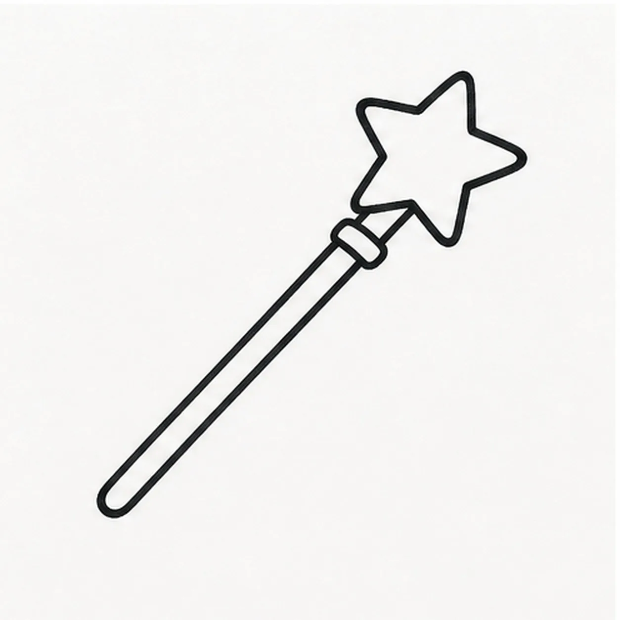 Wrap the band stage for how to draw a magic wand