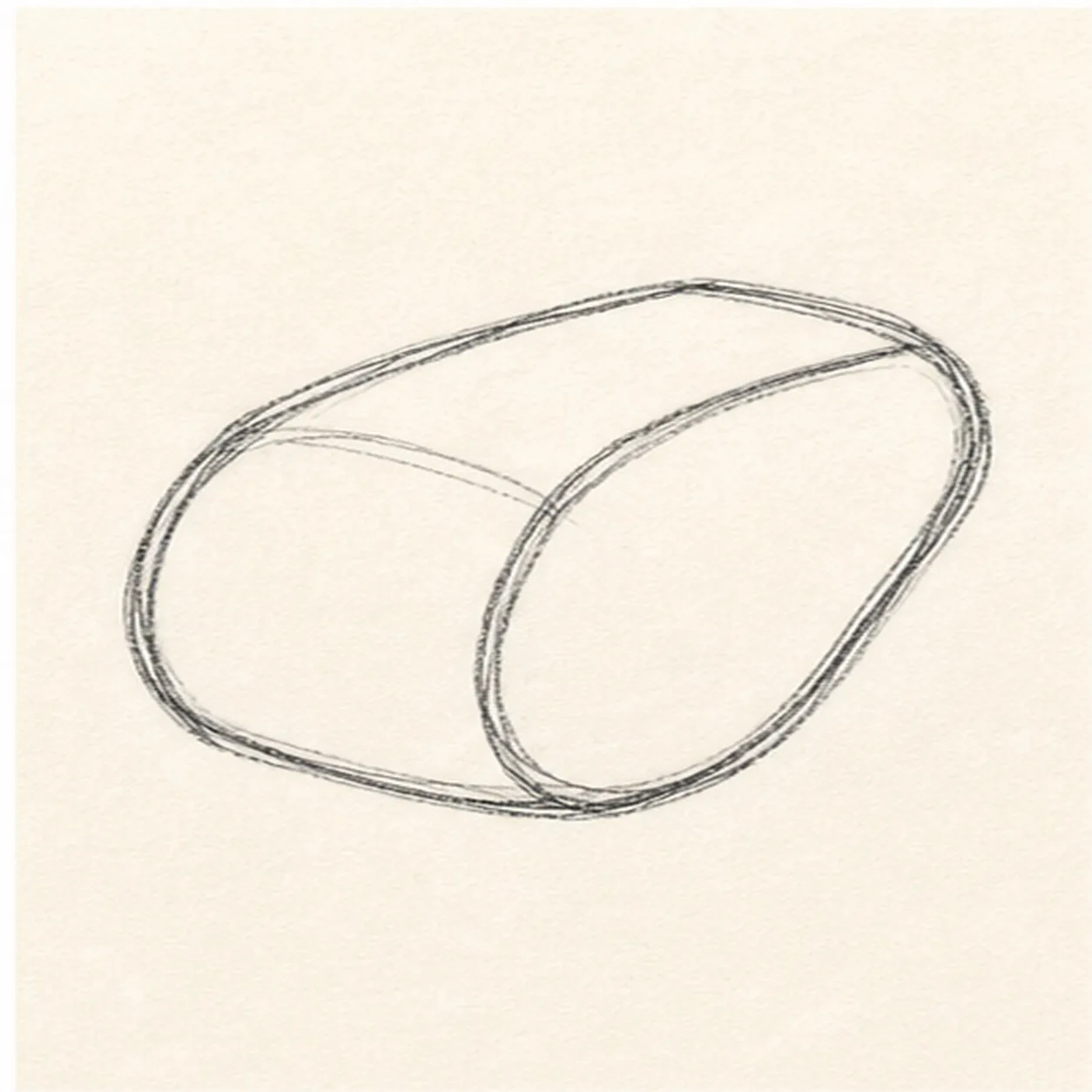 Draw the whistle body stage for how to draw a soccer whistle